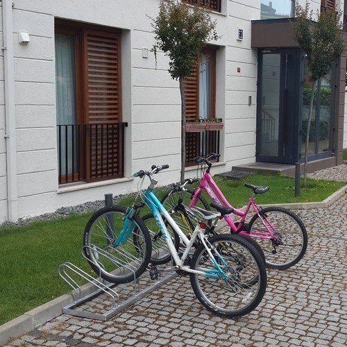 5'Lİ GÜÇLÜ GALVANİZLİ BİSİKLET PARKI