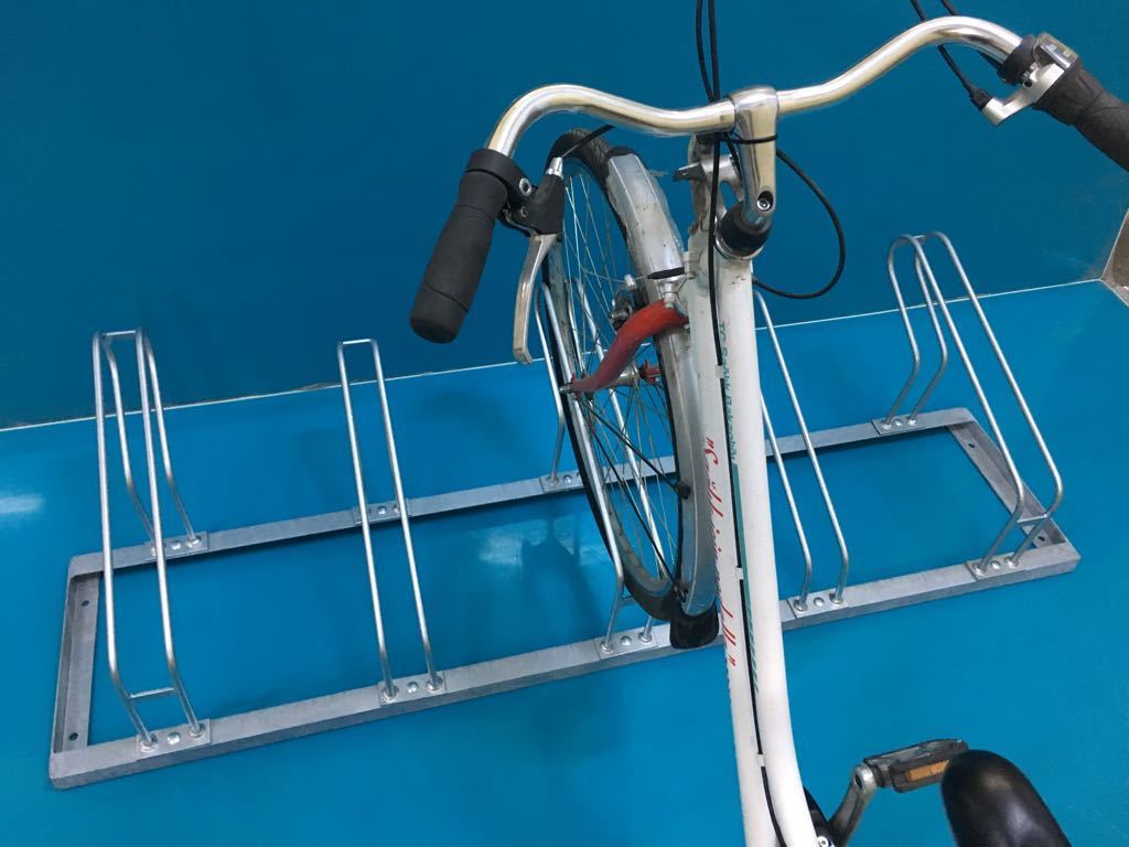 5'Lİ GÜÇLÜ GALVANİZLİ BİSİKLET PARKI