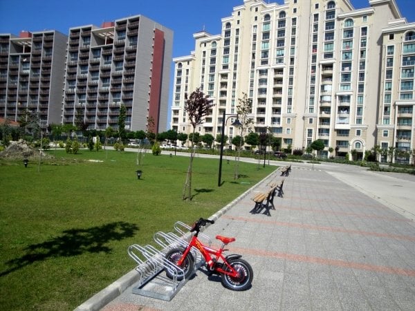 5'Lİ GÜÇLÜ GALVANİZLİ BİSİKLET PARKI