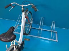 4'LÜ GÜÇLÜ GALVANİZLİ BİSİKLET PARKI