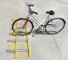 6'LI BOYALI BİSİKLET PARKI