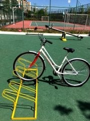 5'Lİ BOYALI BİSİKLET PARKI